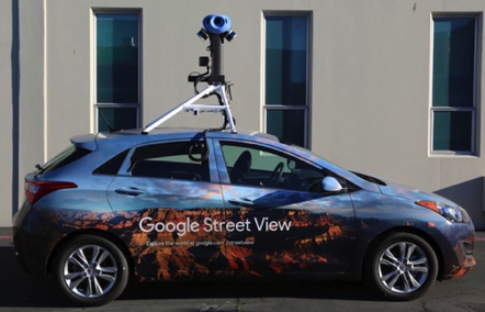 Feb 17 - Google Street View Vehicle was in our neighborhood. Feb 17 - Google Street View Vehicle was in our neighborhood.